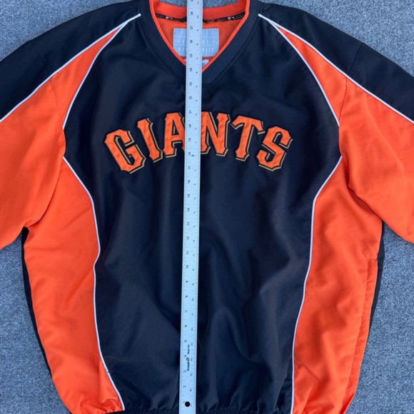 VTG Men's San Francisco Giants Genuine Merchandise Pullover Windbreaker Size 2XL - Picture 10 of 13